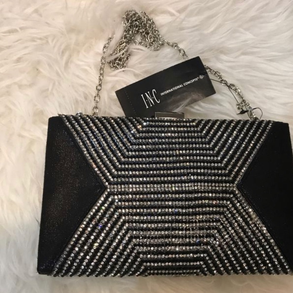 INC International Concepts Rochel Black Ba…